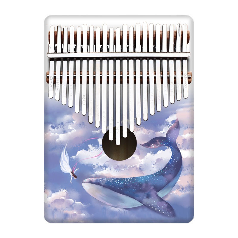 Musical Instrument For Beginners - Детское пианино Kalimba, цветная портативная клавиатура