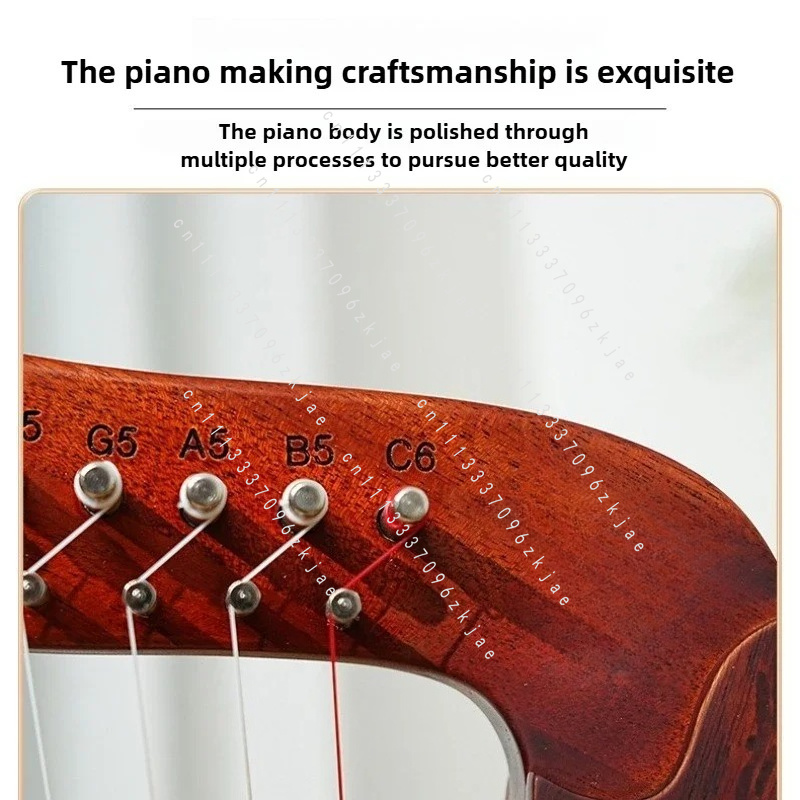 Musical Instrument For Beginners - Музыкальный струнный инструмент: портативная 15-тонная арфа