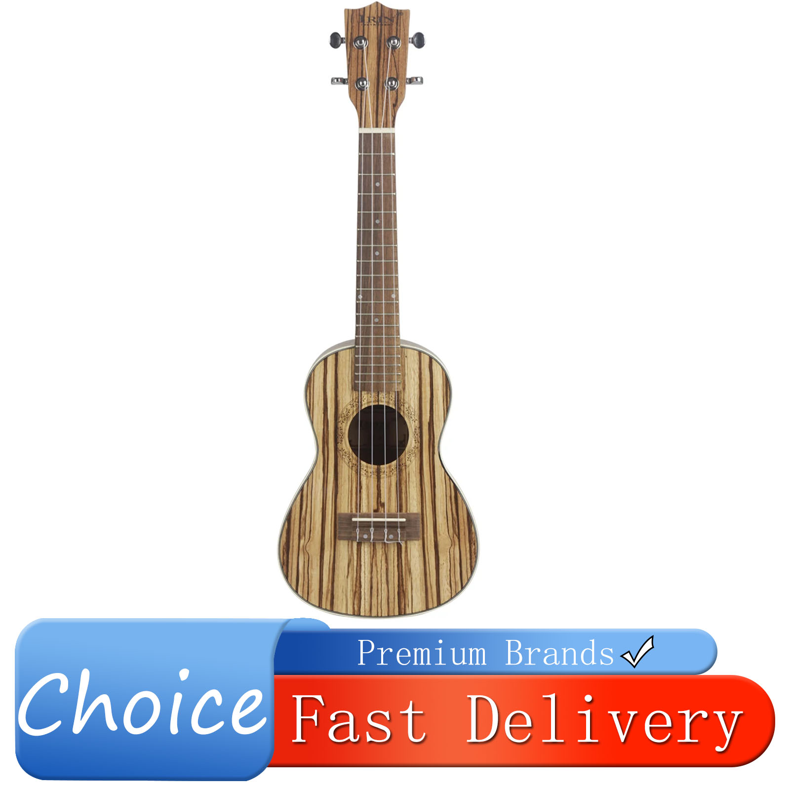 Musical Instrument Hawaiian - IRIN 21-дюймовая гавайская гитара, 4 струны,