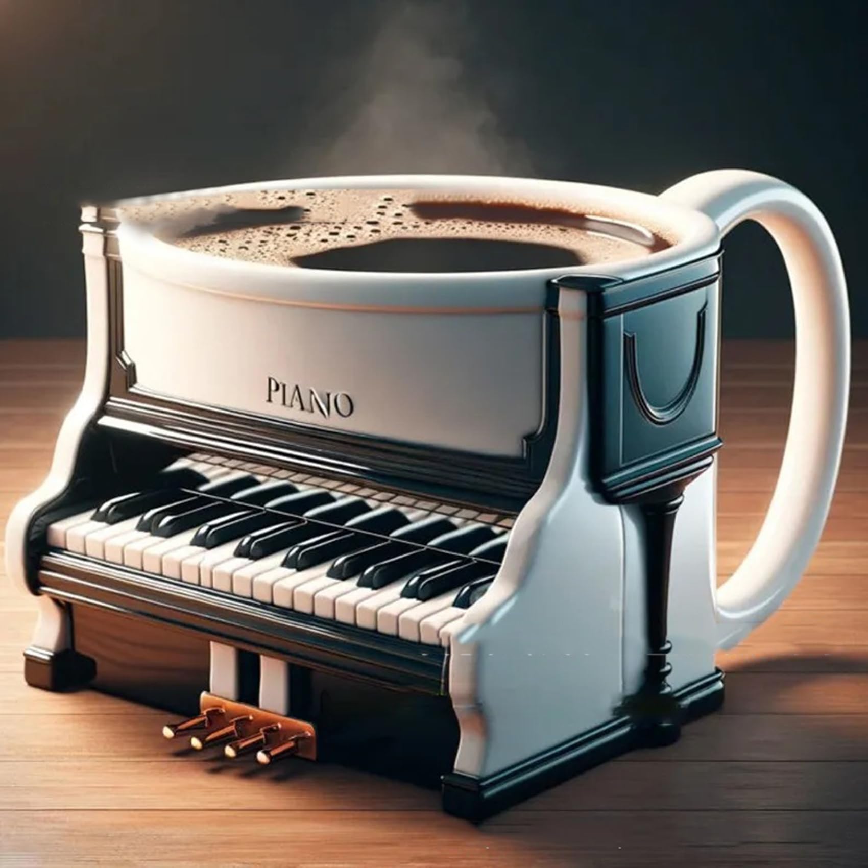 Musical Instrument Like Piano - Новинка, кофейная кружка с музыкальными инструментами,