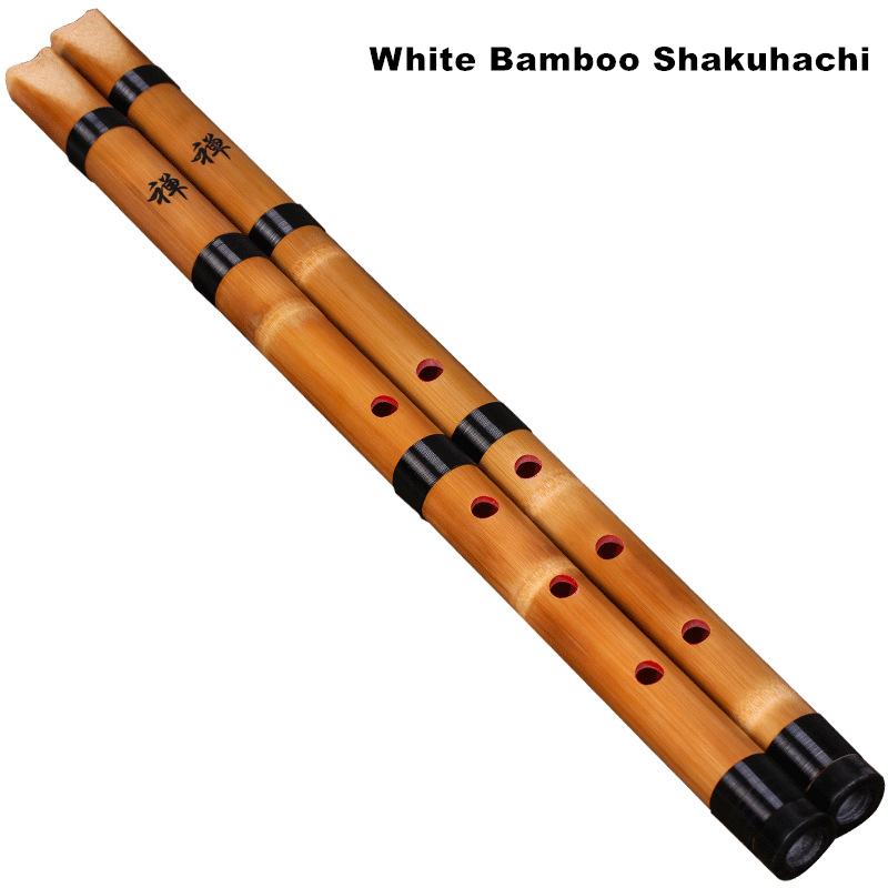 Musical Instrument Japanese - Натуральный белый бамбук ручной работы Sh...”chi
