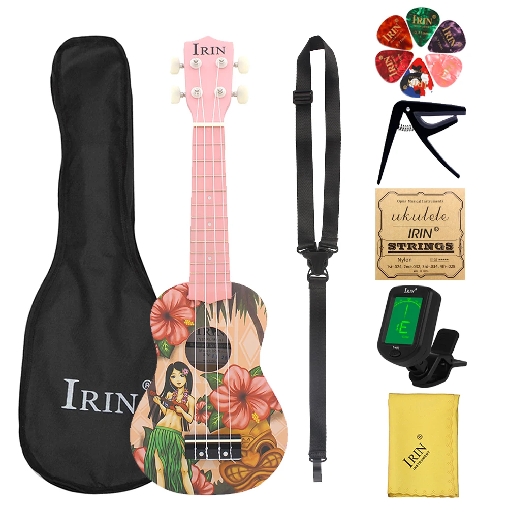 Musical Instrument Hawaiian - Укулеле IRIN 21 дюйм Гавайская девушка