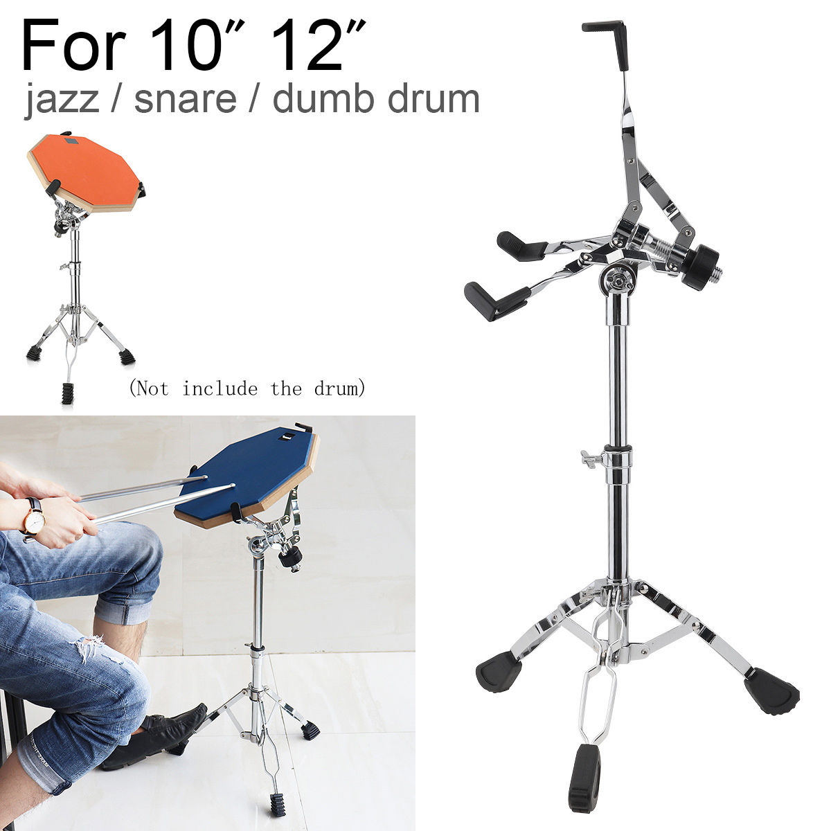 Musical Instrument Percussion - Высококачественный полностью металлический Регулируемый складной напольный