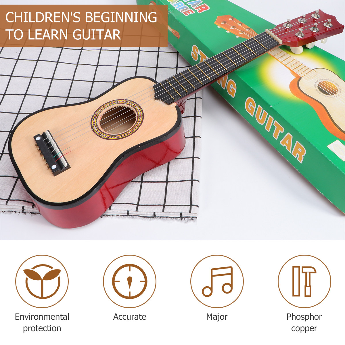 21-дюймовая детская акустическ – обзор и цена Musical Instrument For Beginners