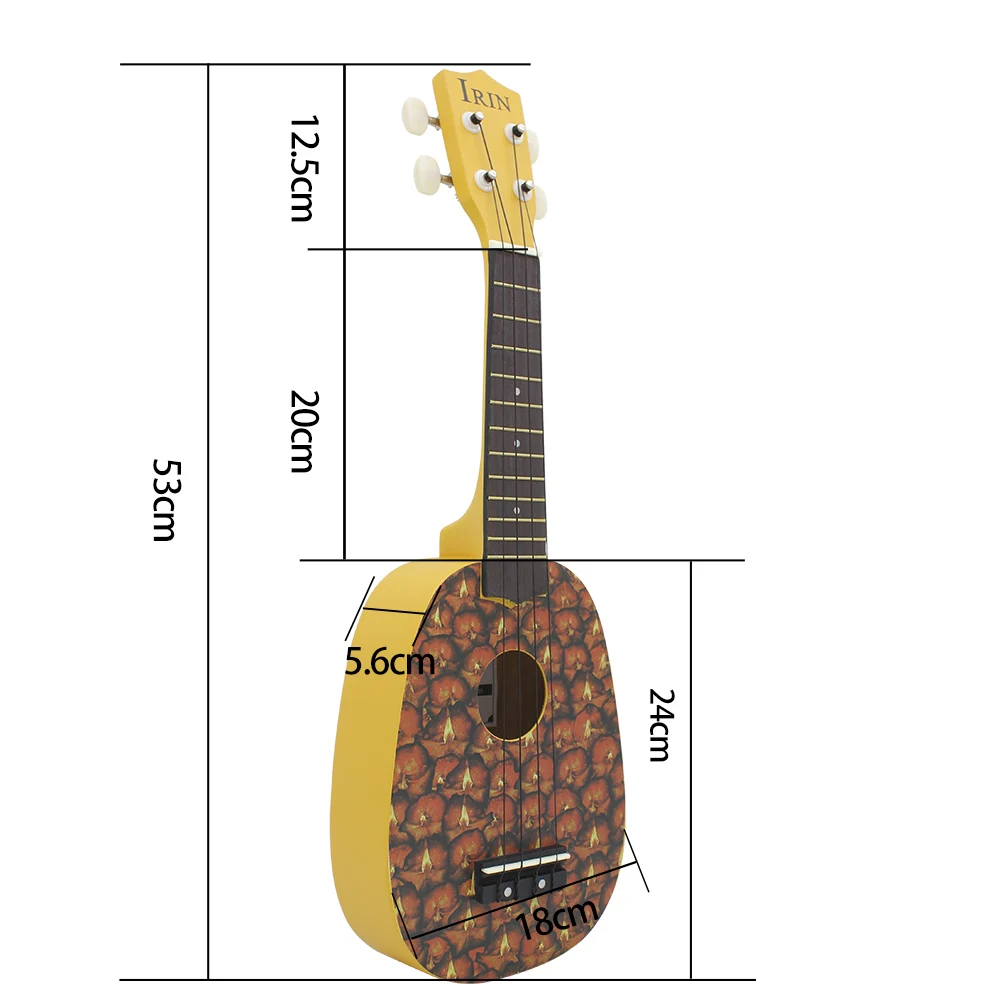 IRIN 21-дюймовое укулеле, 4-ст – обзор и цена Musical Instrument Hawaiian