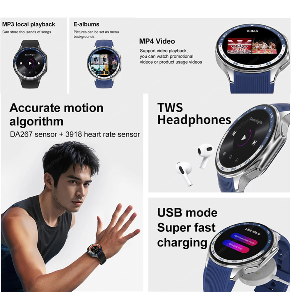 1,43 AMOLED Смарт-часы 3D Surr – обзор и цена Musical Instrument Japanese
