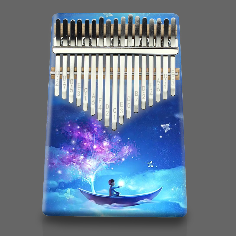 17-тональная калимба: цветное  – обзор и цена Musical Instrument For Beginners