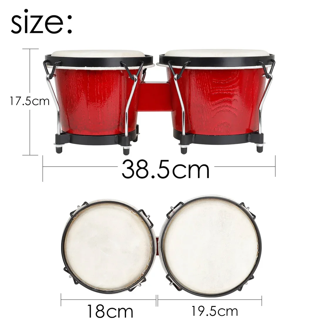 IRIN африканский бонго барабан – обзор и цена Musical Instrument Percussion